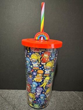 Rainbow Brite Gang 40th Anniversary Limited Edition  Travel Tumbler Cup NWT